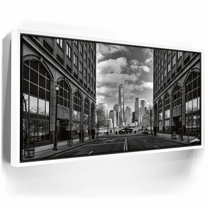Featured image 6 for Black And White Lower Manhattan Skyline Panoramic