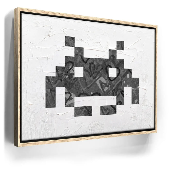 Featured image 10 for Black & White Space Invader