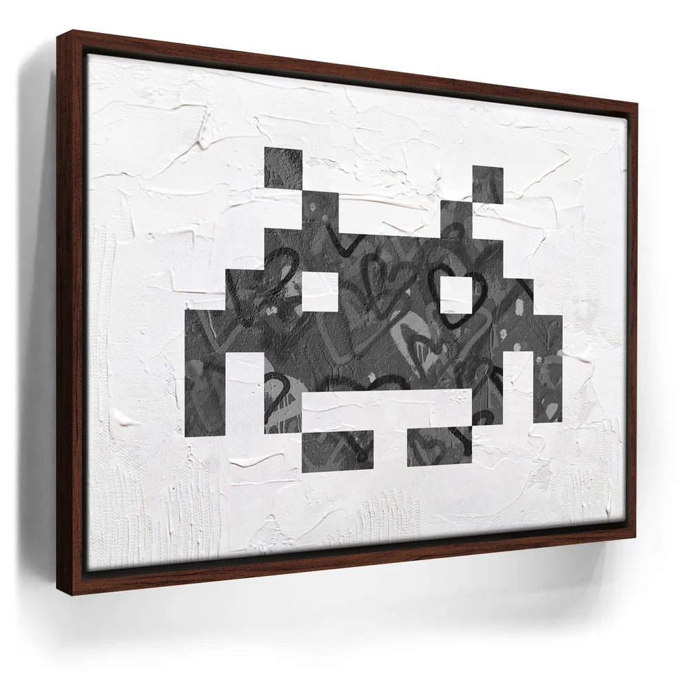 Featured image 10 for Black & White Space Invader