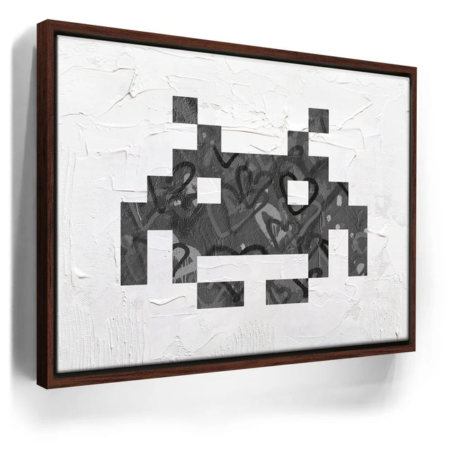 Featured image 10 for Black & White Space Invader