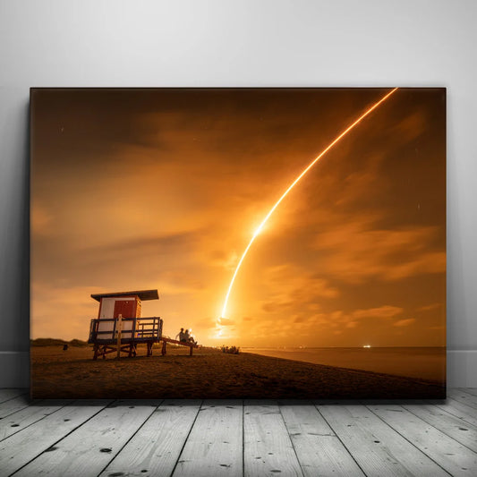 Blastoff Posters, Prints, & Visual Artwork TheGoatWallArt LANDSCAPE 24x18 0.75" STANDARD