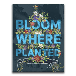 Bloom Where Planted I - Sketch