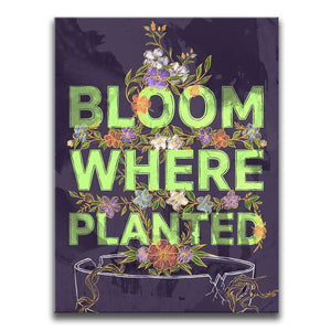 Bloom Where Planted II - Sketch