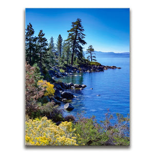 Blue Calm On Tahoe Coast