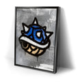 Thumbnail image 2 for Blue Spike Shell - Graffiti