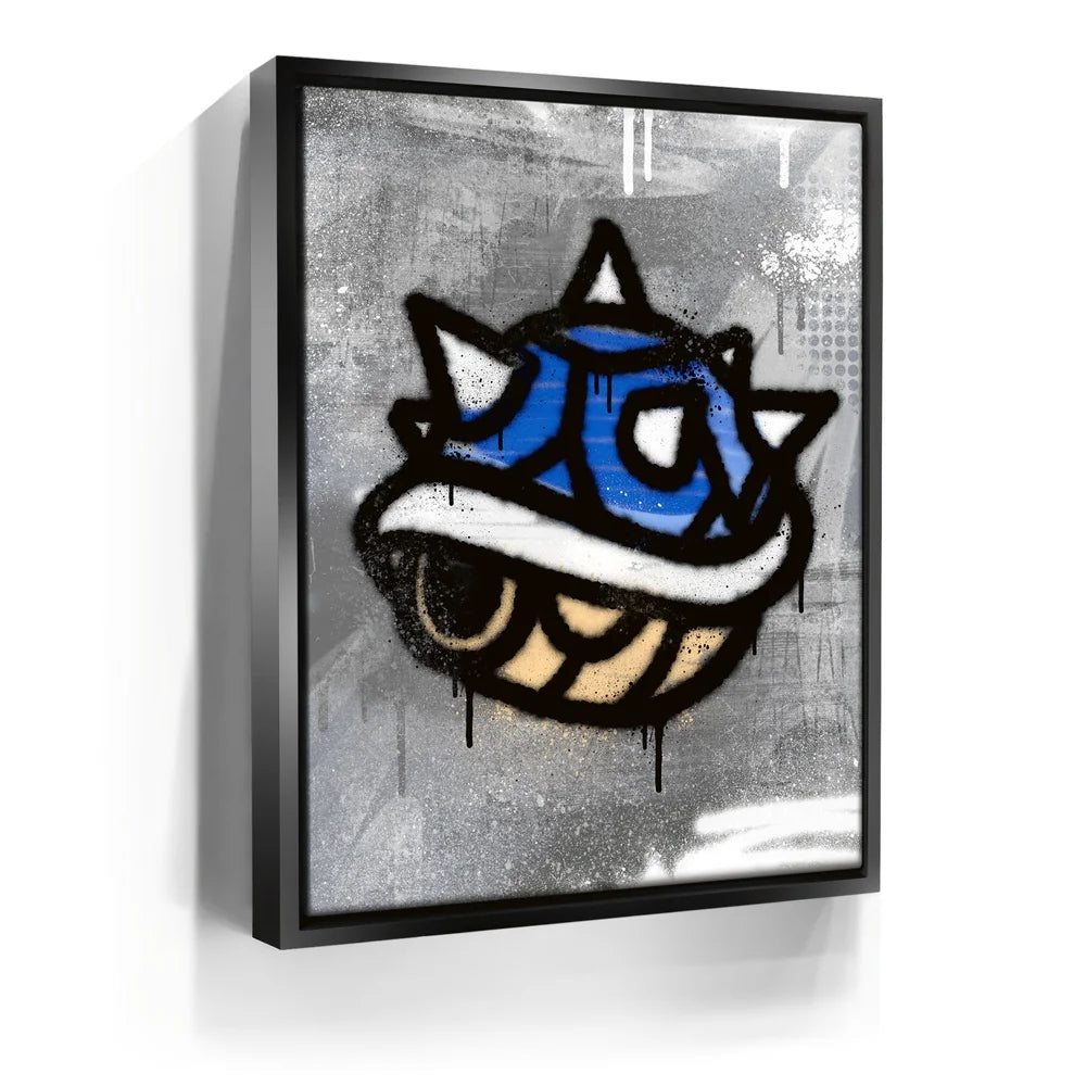 Featured image 5 for Blue Spike Shell - Graffiti