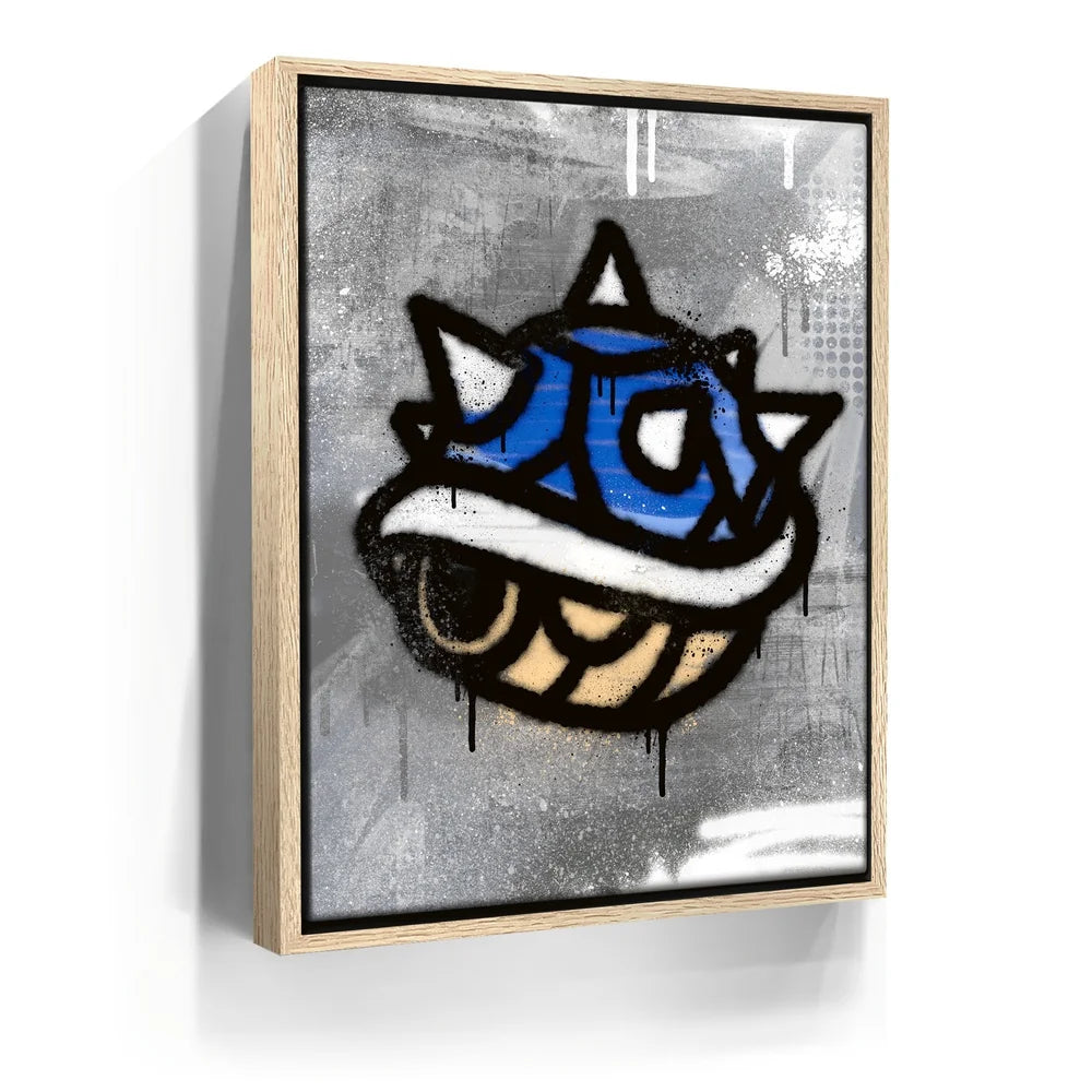 Featured image 9 for Blue Spike Shell - Graffiti