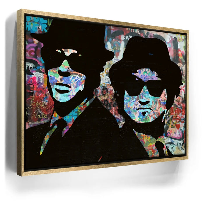 Featured image 7 for Blues Brothers Graffiti Canvas Set
