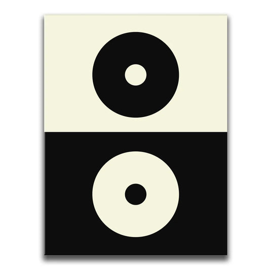 Bohemian Yin & Yang Posters, Prints, & Visual Artwork TheGoatWallArt PORTRAIT 18x24 0.75" STANDARD