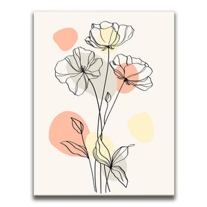 Boho Fioritura a Tratti