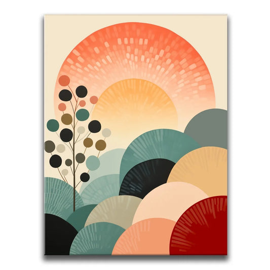 Boho Sogno Solare Posters, Prints, & Visual Artwork TheGoatWallArt PORTRAIT 18x24 0.75" STANDARD