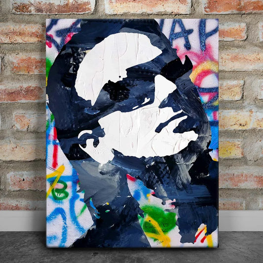 Bono Graffiti Posters, Prints, & Visual Artwork TheGoatWallArt PORTRAIT 18x24 0.75" STANDARD