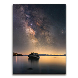 Bonsai Rock Under The Milky Way