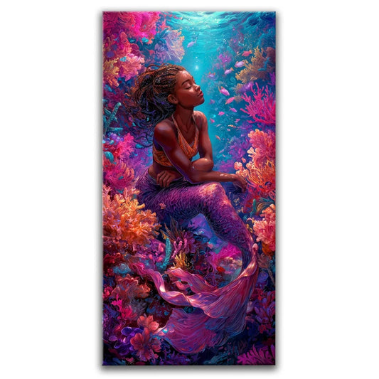 Born Of Salt & Stardust Posters, Prints, & Visual Artwork TheGoatWallArt PORTRAIT - TALL 15x30 0.75" STANDARD