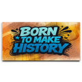Featured image 1 for Born To Make History, Blue - Graffiti