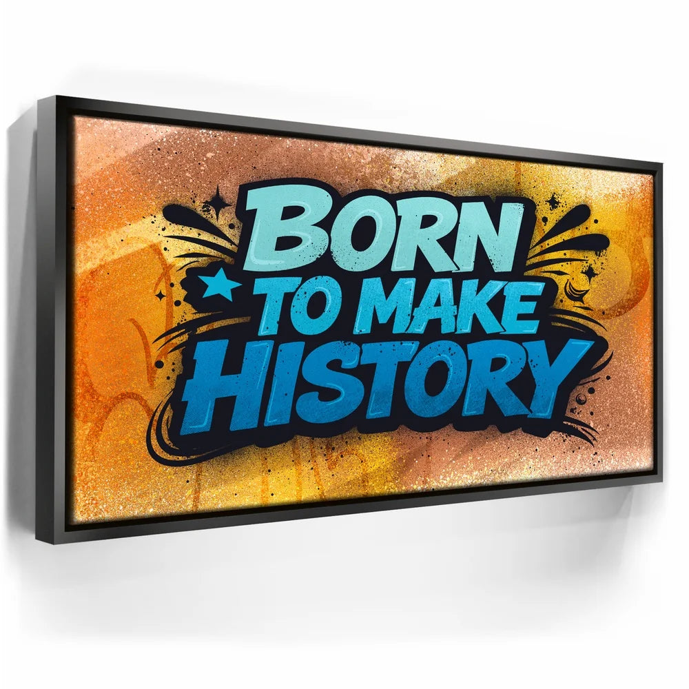 Featured image 5 for Born To Make History, Blue - Graffiti