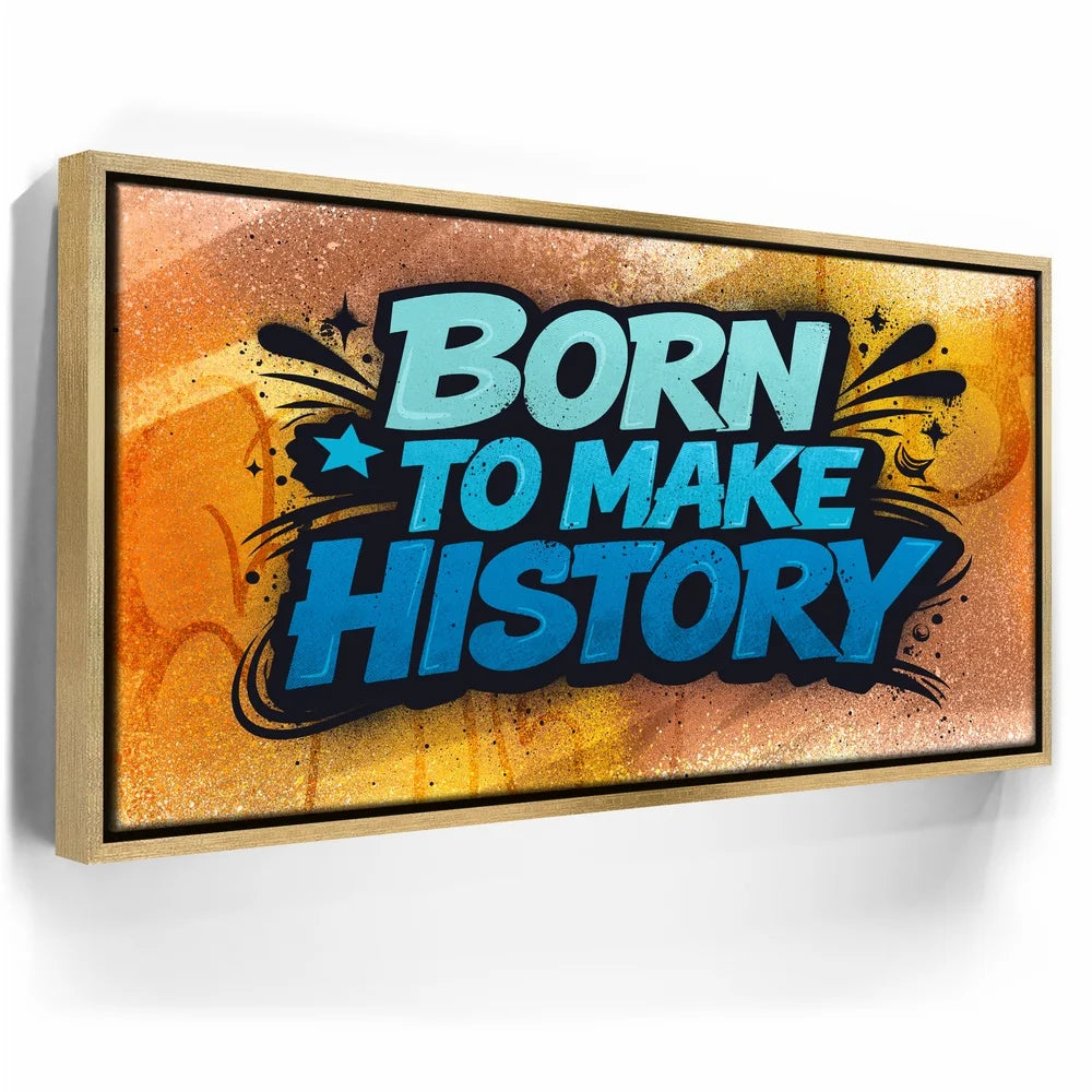 Featured image 7 for Born To Make History, Blue - Graffiti