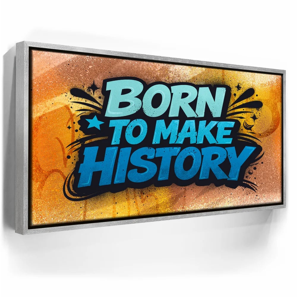 Featured image 8 for Born To Make History, Blue - Graffiti