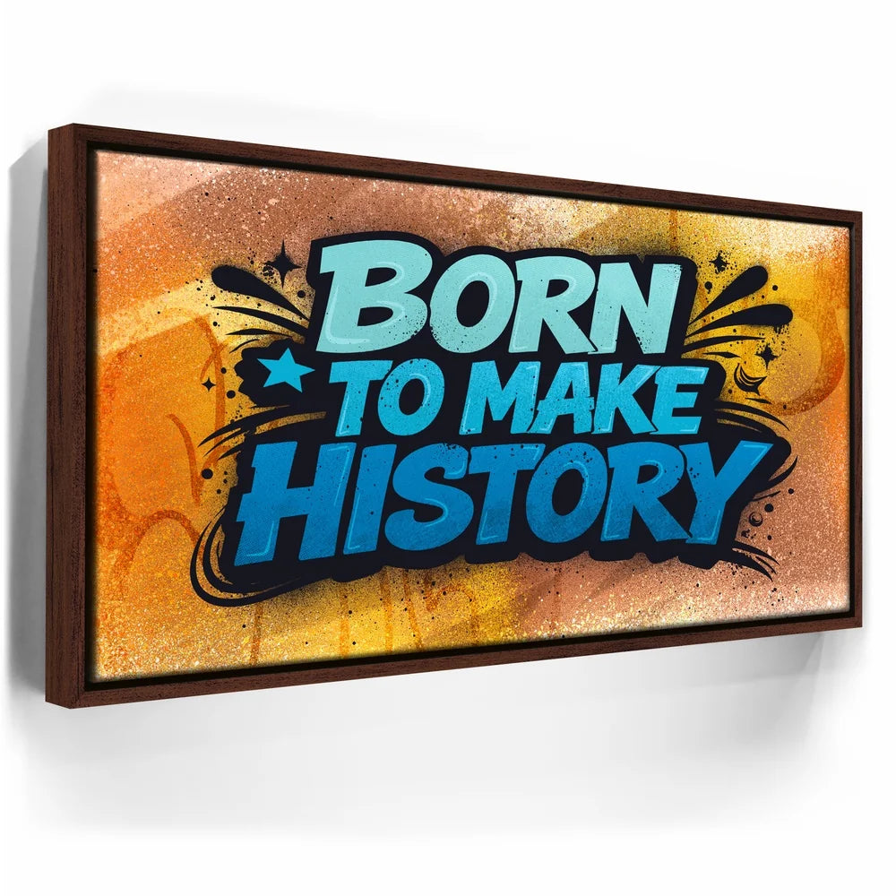 Featured image 10 for Born To Make History, Blue - Graffiti