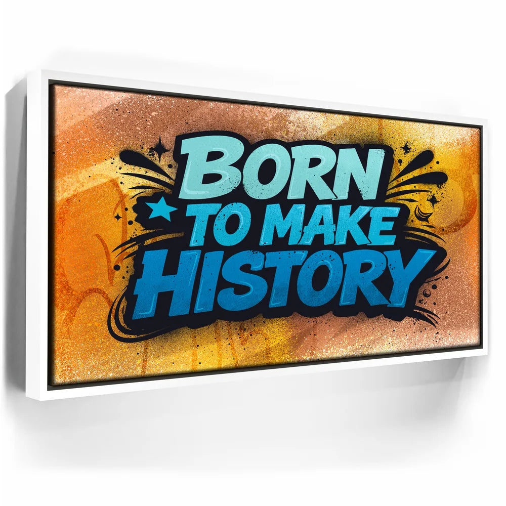Featured image 6 for Born To Make History, Blue - Graffiti