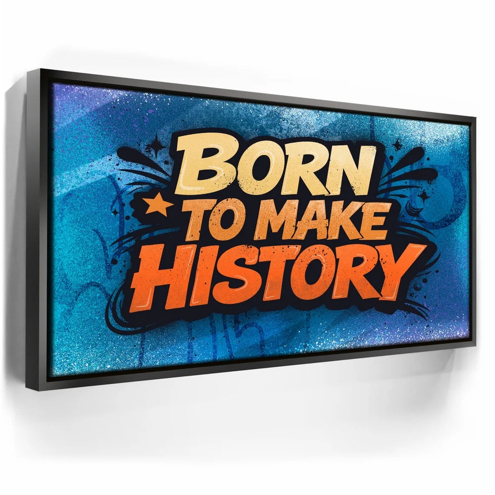 Featured image 5 for Born To Make History, Orange - Graffiti