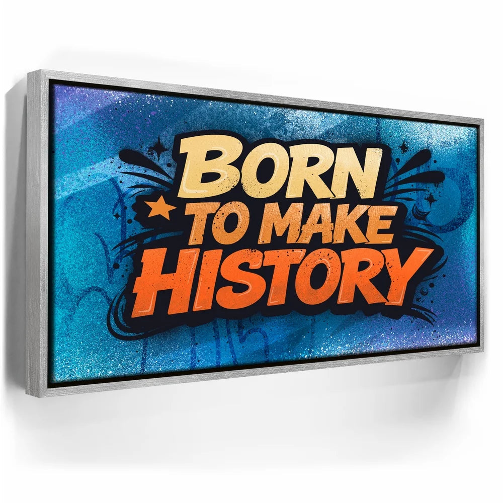 Featured image 8 for Born To Make History, Orange - Graffiti