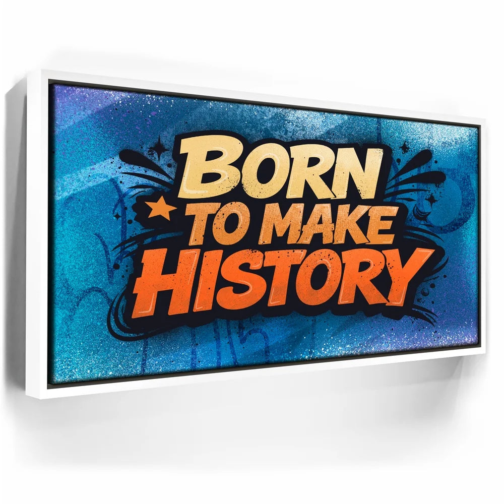 Featured image 6 for Born To Make History, Orange - Graffiti