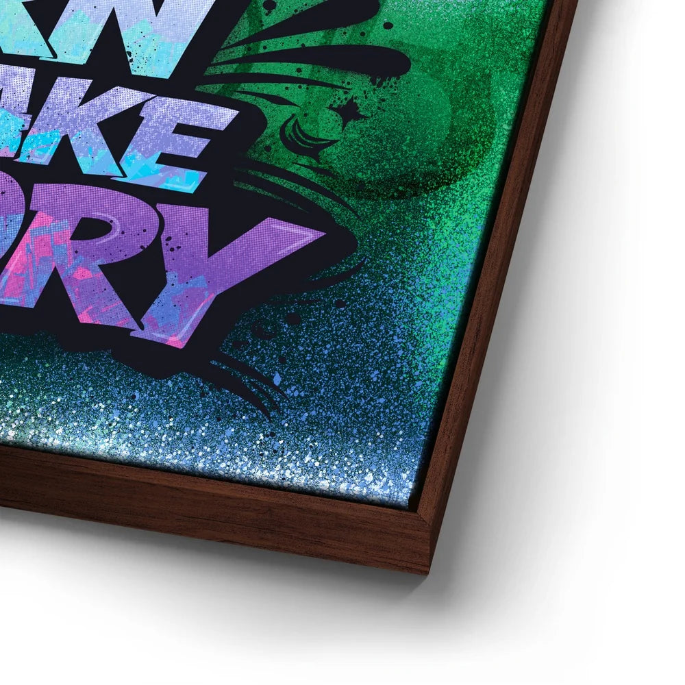 Featured image 14 for Born To Make History, Purple - Graffiti
