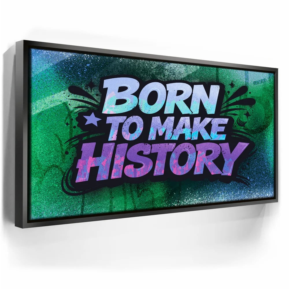 Featured image 5 for Born To Make History, Purple - Graffiti