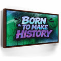 Featured image 10 for Born To Make History, Purple - Graffiti