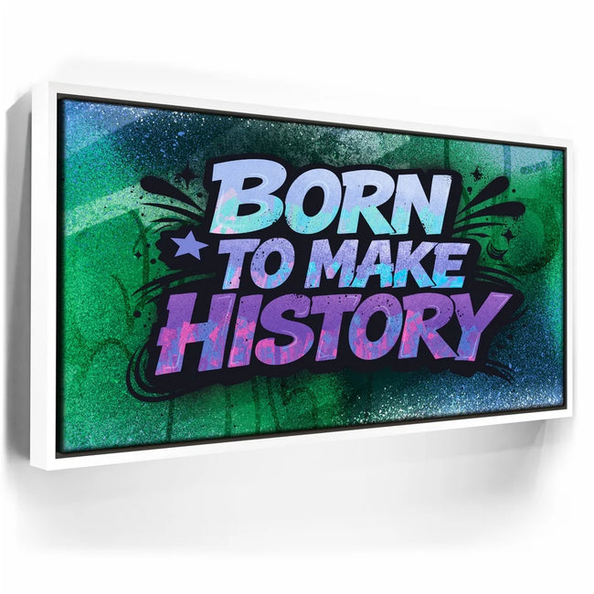 Featured image 6 for Born To Make History, Purple - Graffiti