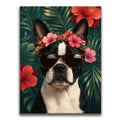 Featured image 1 for Boston Terrier Tropical Vibes