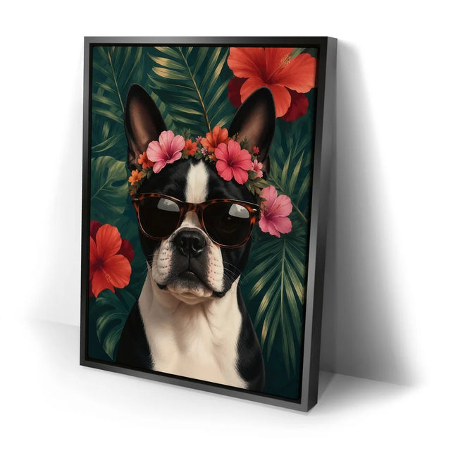 Featured image 2 for Boston Terrier Tropical Vibes