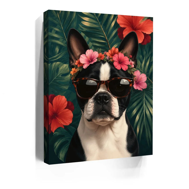 Featured image 3 for Boston Terrier Tropical Vibes