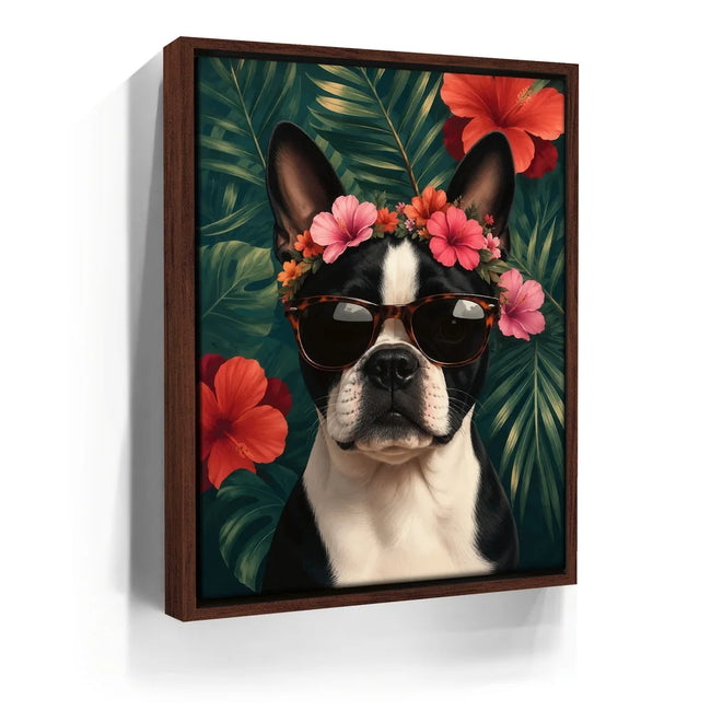 Featured image 11 for Boston Terrier Tropical Vibes