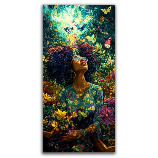 Botanic Mood Posters, Prints, & Visual Artwork TheGoatWallArt PORTRAIT - TALL 15x30 0.75" STANDARD