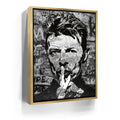 Featured image 7 for Bowie Graffiti Canvas Set - B & W