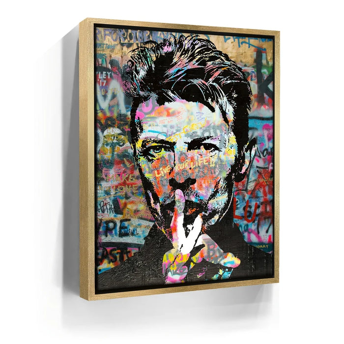 Featured image 7 for Bowie Graffiti Canvas Set