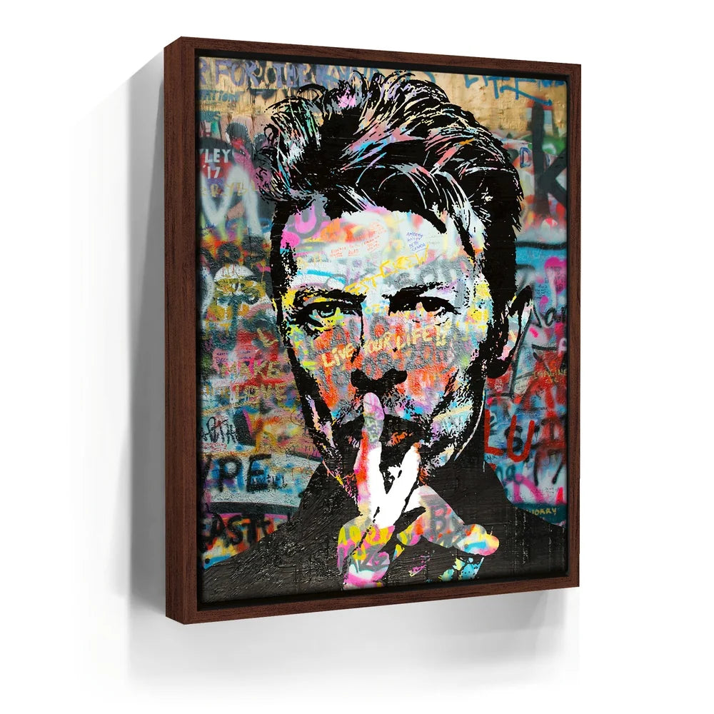 Featured image 10 for Bowie Graffiti Canvas Set
