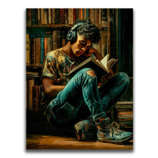 Brain Fuel Posters, Prints, & Visual Artwork TheGoatWallArt PORTRAIT 18x24 0.75" STANDARD