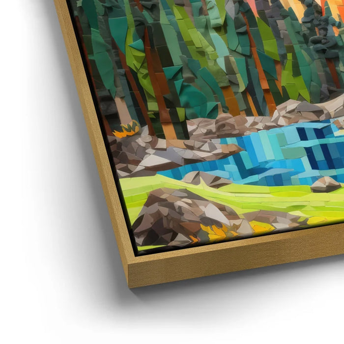 Featured image 13 for Bridalveil Falls, Yosemite - Paper Design Style