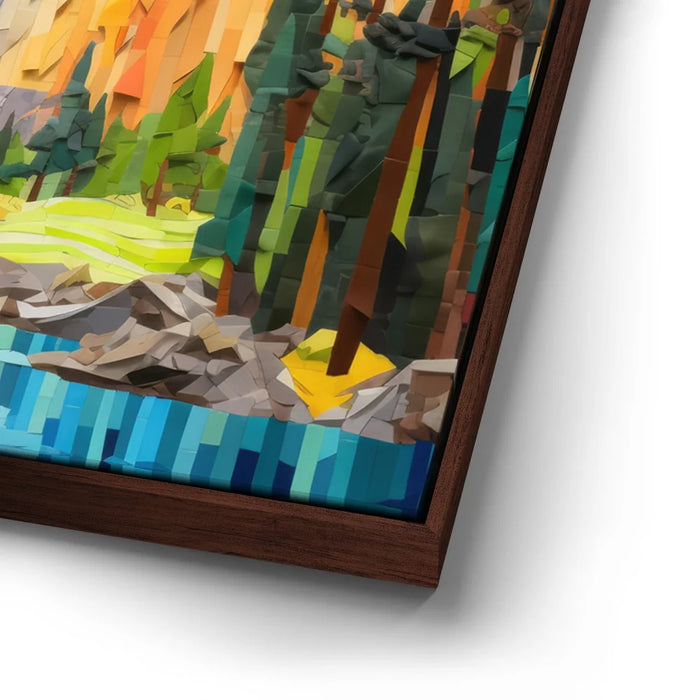 Featured image 15 for Bridalveil Falls, Yosemite - Paper Design Style