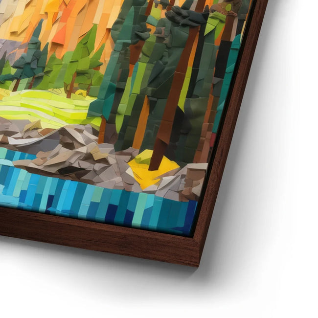 Featured image 14 for Bridalveil Falls, Yosemite - Paper Design Style