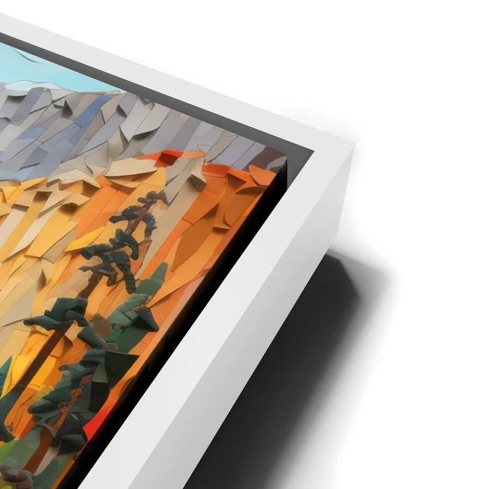 Featured image 14 for Bridalveil Falls, Yosemite - Paper Design Style