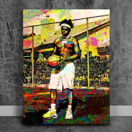 Bringin The Heat Posters, Prints, & Visual Artwork TheGoatWallArt PORTRAIT 18x24 0.75" STANDARD