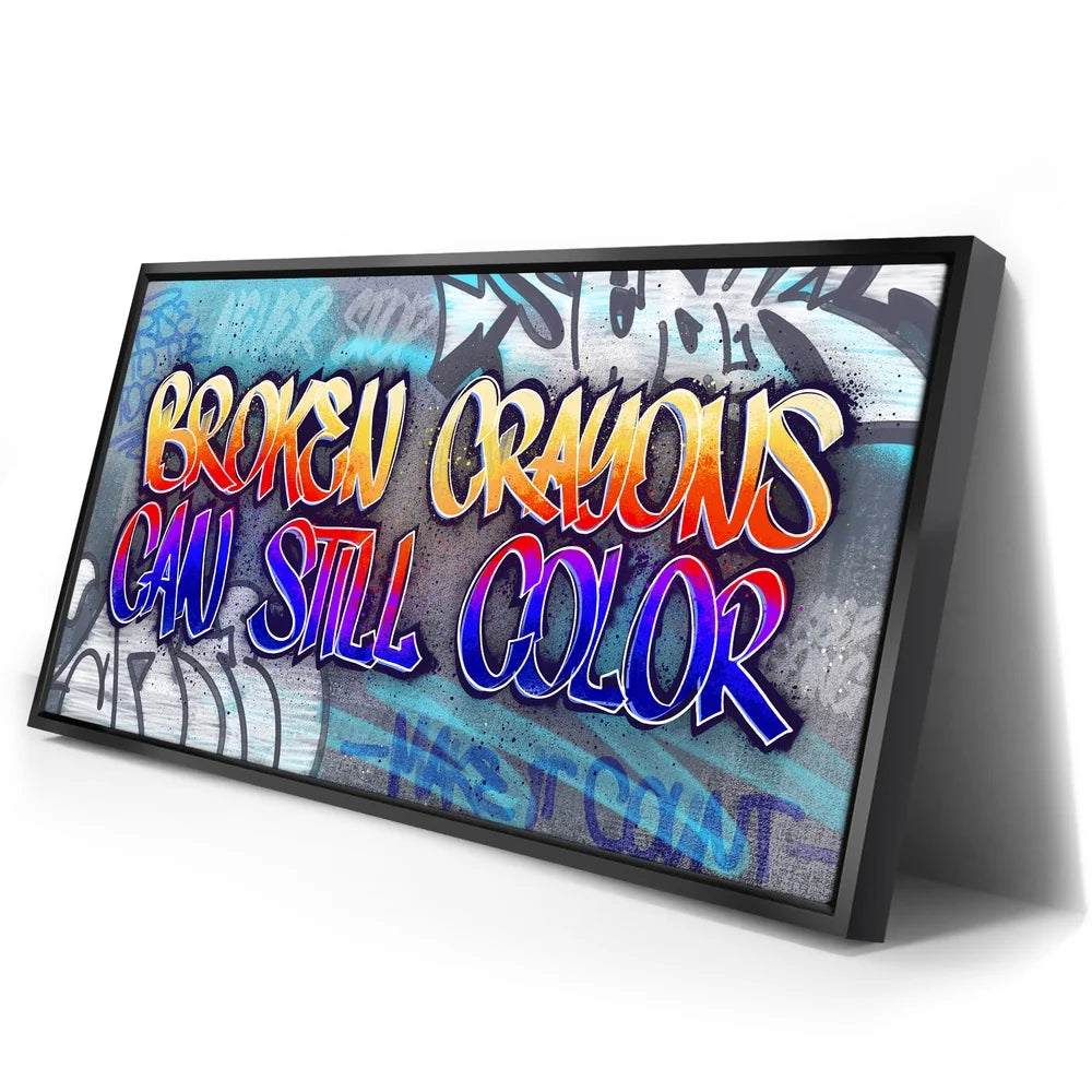 Featured image 2 for Broken Crayons Can Still Color - Graffiti