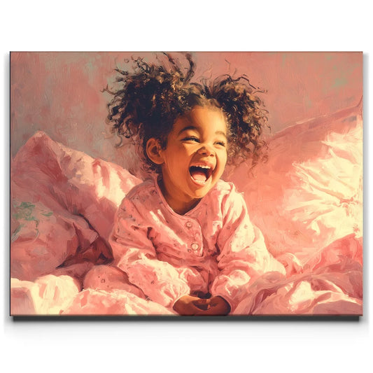 Bubblegum & Belly Laughs Posters, Prints, & Visual Artwork TheGoatWallArt LANDSCAPE 24x18 0.75" STANDARD