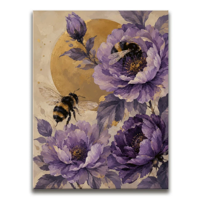 Featured image 1 for Bumblebees Among Lavender