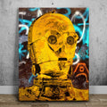 Featured image 1 for C-3PO Graffiti Canvas Set