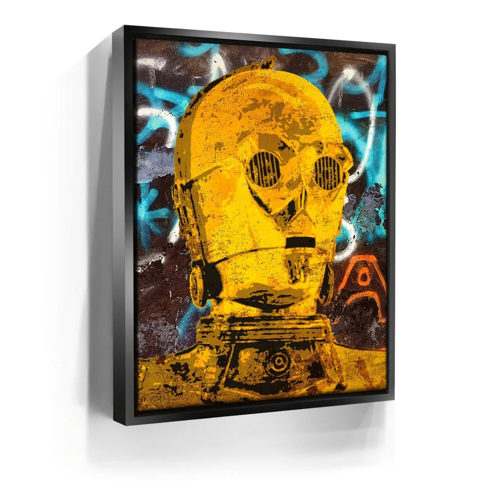 Featured image 5 for C-3PO Graffiti Canvas Set